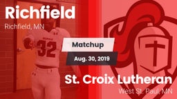 Matchup: Richfield High vs. St. Croix Lutheran  2019