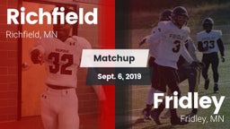 Matchup: Richfield High vs. Fridley  2019