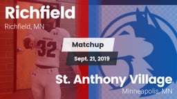 Matchup: Richfield High vs. St. Anthony Village  2019