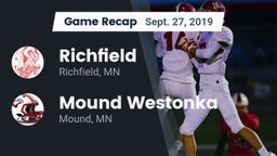 Recap: Richfield  vs. Mound Westonka  2019