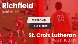 Matchup: Richfield High vs. St. Croix Lutheran  2020