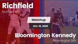 Matchup: Richfield High vs. Bloomington Kennedy  2020
