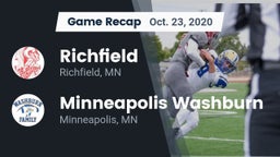 Recap: Richfield  vs. Minneapolis Washburn  2020