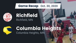 Recap: Richfield  vs. Columbia Heights  2020