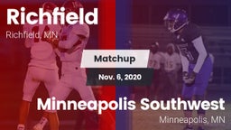 Matchup: Richfield High vs. Minneapolis Southwest  2020