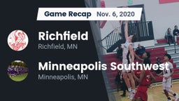Recap: Richfield  vs. Minneapolis Southwest  2020