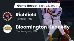 Recap: Richfield  vs. Bloomington Kennedy  2021
