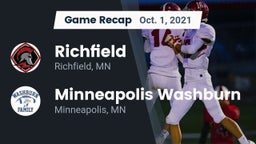 Recap: Richfield  vs. Minneapolis Washburn  2021