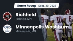 Recap: Richfield  vs. Minneapolis Washburn  2022