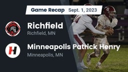Recap: Richfield  vs. Minneapolis Patrick Henry  2023