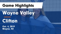 Wayne Valley  vs Clifton  Game Highlights - Oct. 4, 2019