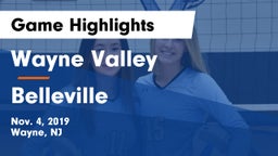 Wayne Valley  vs Belleville Game Highlights - Nov. 4, 2019