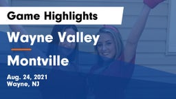 Wayne Valley  vs Montville  Game Highlights - Aug. 24, 2021
