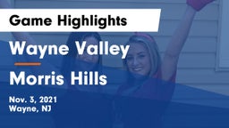 Wayne Valley  vs Morris Hills  Game Highlights - Nov. 3, 2021