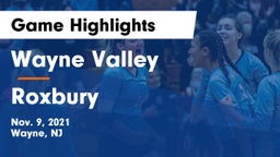 Wayne Valley  vs Roxbury  Game Highlights - Nov. 9, 2021