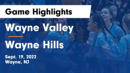 Wayne Valley  vs Wayne Hills  Game Highlights - Sept. 19, 2022