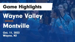 Wayne Valley  vs Montville Game Highlights - Oct. 11, 2022
