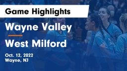 Wayne Valley  vs West Milford Game Highlights - Oct. 12, 2022