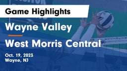 Wayne Valley  vs West Morris Central Game Highlights - Oct. 19, 2023