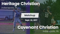 Matchup: Heritage Christian vs. Covenant Christian  2017