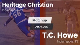 Matchup: Heritage Christian vs. T.C. Howe  2017