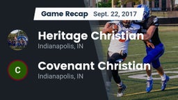 Recap: Heritage Christian  vs. Covenant Christian  2017