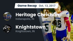 Recap: Heritage Christian  vs. Knightstown  2017