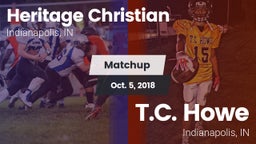 Matchup: Heritage Christian vs. T.C. Howe  2018