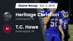 Recap: Heritage Christian  vs. T.C. Howe  2018