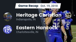 Recap: Heritage Christian  vs. Eastern Hancock  2018