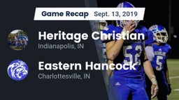 Recap: Heritage Christian  vs. Eastern Hancock  2019