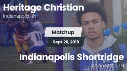 Matchup: Heritage Christian vs. Indianapolis Shortridge  2019