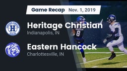 Recap: Heritage Christian  vs. Eastern Hancock  2019