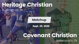 Matchup: Heritage Christian vs. Covenant Christian  2020