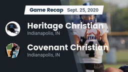 Recap: Heritage Christian  vs. Covenant Christian  2020