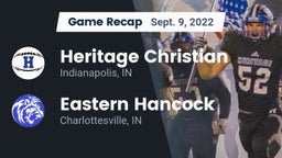 Recap: Heritage Christian  vs. Eastern Hancock  2022
