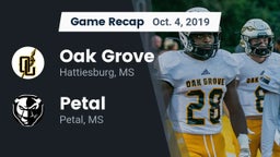 Recap: Oak Grove  vs. Petal  2019