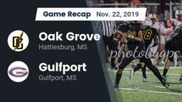 Recap: Oak Grove  vs. Gulfport  2019