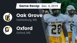Recap: Oak Grove  vs. Oxford  2019
