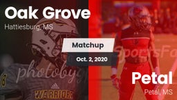 Matchup: Oak Grove High vs. Petal  2020