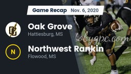 Recap: Oak Grove  vs. Northwest Rankin  2020