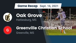 Recap: Oak Grove  vs. Greenville Christian School 2021