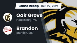 Recap: Oak Grove  vs. Brandon  2021