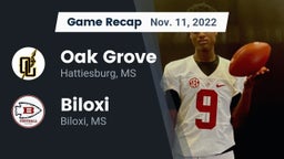Recap: Oak Grove  vs. Biloxi  2022