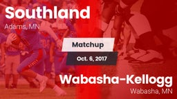 Matchup: Southland High vs. Wabasha-Kellogg  2017