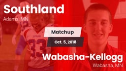 Matchup: Southland High vs. Wabasha-Kellogg  2018