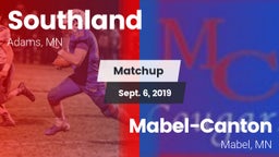 Matchup: Southland High vs. Mabel-Canton  2019