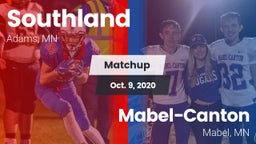 Matchup: Southland High vs. Mabel-Canton  2020