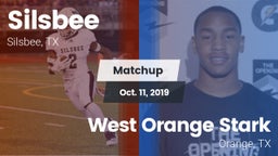 Matchup: Silsbee  vs. West Orange Stark  2019