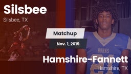 Matchup: Silsbee  vs. Hamshire-Fannett  2019